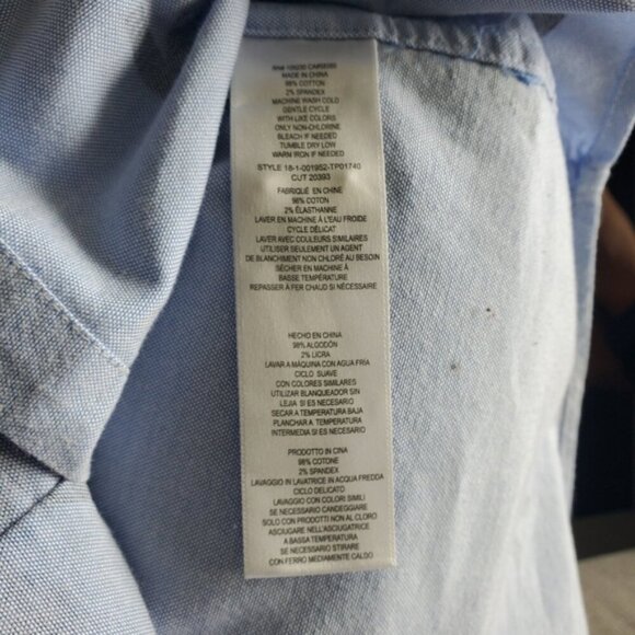 Current/Elliott Love Letter Button Down Shirt Size 1 (US 4) - Picture 8 of 9